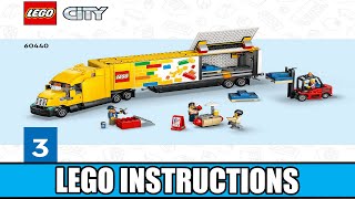 LEGO Instructions  City  60440  LEGO Delivery Truck Book 3 [upl. by Vastah756]