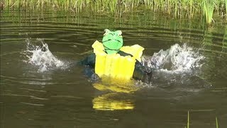 FRIGHTENING FROGMAN FOOTAGE [upl. by Mimi]