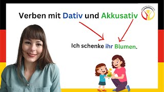 German class  Dativ und Akkusativ  Verben  Deutsch A1A2B1B2 [upl. by Leunamne]