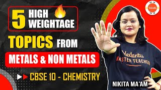 Metals And Nonmetals Class 10 🔥 Most Important Topics Science [upl. by Megargee400]