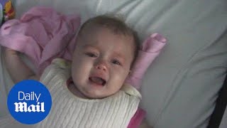 Heartbreaking baby suffers a rare form of epileptic fit  Daily Mail [upl. by Akemrej]