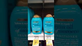 OGX Argan Oil of Morocco Shampoo and Conditioner Review and Price [upl. by Eilyah]