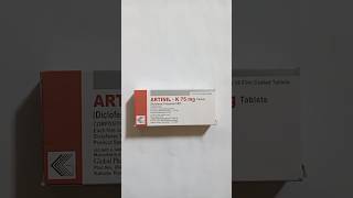 Artinil k  Diclofenac Potassium  75 mg Tablets price [upl. by Havot]