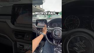 Brezza Zxi Black 🖤 Maruti Suzuki Brezza ZXi 2024  Hariom Sharma hariomsharma shortsviralvideo [upl. by Teodor713]