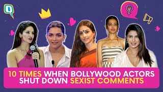 10 Times Women In Bollywood Countered Medias Sexism The Quint [upl. by Athalee]