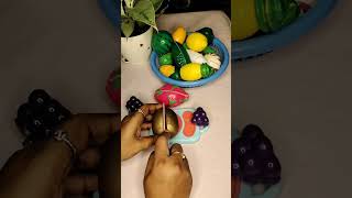 Cool Satisfying Cutting Sounds  ASMR Toy Fruits shorts asmr shortsfeed asmrshortfeed ytshorts [upl. by Granese838]