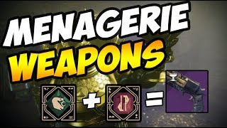 Destiny 2 Menagerie  HOW TO UNLOCK THE MENAGERIE WEAPONS  BelovedAustringer [upl. by Kemble]