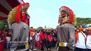 ONDEL ONDEL POLISI  PENUTUP LOMBA TARI HUT RS POLRI  PENGUMUMAN JUARA [upl. by Sivaj]