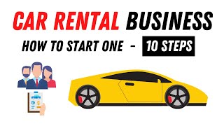 How To Start a CAR RENTAL BUSINESS in 10 Steps Animated [upl. by Nitsirt429]