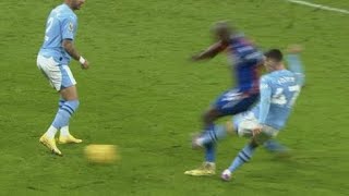 Man City v Crystal Palace penalty controversy  Foden foul on Mateta  Premier League 202324 [upl. by Kathie]