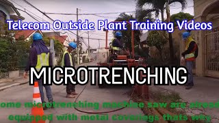 Micro Trenching Methodology [upl. by Leihcar]