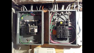 Inexpensive residential generator hookup [upl. by Ennasil]