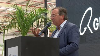 Palabras del ministro de Transporte José Luis Falero en Parque Industrial Ruta 5 [upl. by Asusej492]