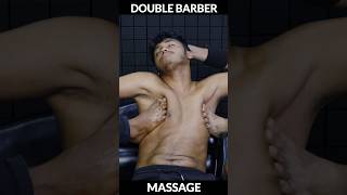 Double Barber Spine Cracking  Loud Neck Cracking asmr shorts shortvideo bodymassage insomnia [upl. by Noemys137]