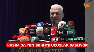 KASIMDA YENİŞEHİRE UÇUŞLAR BAŞLIYOR [upl. by Reube90]