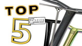 TOP 5 BEST TITANIUM SCOOTER BARS [upl. by Sirama94]