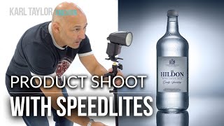 How to Shoot Professional Product Photography using Speedlites [upl. by Ossie]