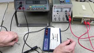 Connecting resistors in series and parallel using a breadboard [upl. by Aisatal]