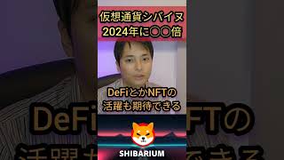 仮想通貨シバイヌSHIBは2024年に◯◯倍 [upl. by Hansen138]