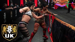 NXT UK Women’s Champion Meiko Satomura battles Blair Davenport NXT UK highlights Jan 6 2022 [upl. by Clifton]