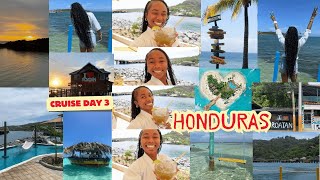 Roatan HONDURAS Travel Vlog Icon of the Seas Royal Caribbean Cruise [upl. by Mraz941]