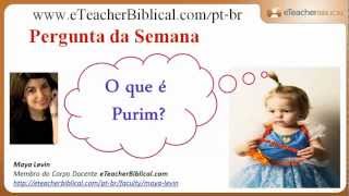 O que é Purim [upl. by Flori]