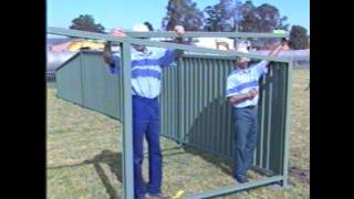 GRAMLINE FENCING INSTALLATION GUIDE PART 2mp4 [upl. by Lambrecht]