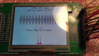 STM32 Oscilloscope  using FFT Calculations [upl. by Llehcear]