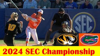 Missouri vs Florida Softball Game Highlights 2024 SEC Championship [upl. by Eerac817]