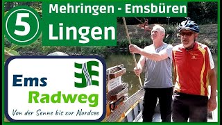 EmsRadweg bis zur Nordsee 5▶ Mehringen  Emsbüren  Lingen  Radtour Radreise Doku [upl. by Pernick]