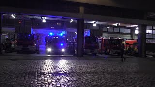 Grote uitruk brandweer Brussel hoofdpost Helihavenlaan naar twee interventies [upl. by Amitaf]