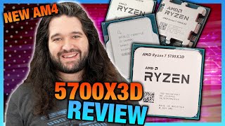 New AMD Ryzen 7 5700X3D CPU Review amp Benchmarks vs 5800X3D amp More [upl. by Joselyn731]