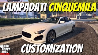 Lampadati Cinquemila Customization  GTA Online [upl. by Margarita841]