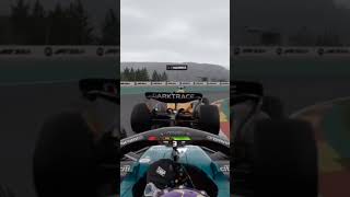 Hamilton sorpasso su leclerc neutralizzato a spa [upl. by Rodmur]