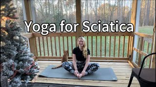 Prenatal Yoga for Sciatica [upl. by Rianna768]