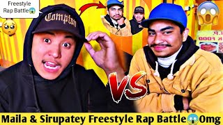 Maila Vs Sirupate Freestyle Rap Batttle😱ANTF Final  Reveal Upcoming Songs Samir Bhattarai [upl. by Tillo105]