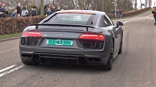 BEST OF AUDI R8 V10 SOUND COMPILATION [upl. by Pearlman]