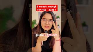 Can I crack NEET in 6 months  neet neet2025 neetpreparation [upl. by Egwan875]