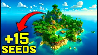 🔥15 Las Mejores semillas de Minecraft 121 Bedrock🔥PE  SEEDs minecraft [upl. by Aicinad]