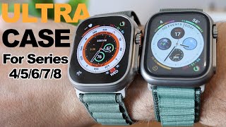 Convert Apple Watch Series 78 to ULTRA Case for 12 [upl. by Lebazi913]