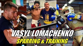 Vasyl Lomachenko Sparring amp Training [upl. by Adlesirc156]