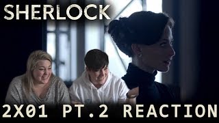 Sherlock 2X01 A SCANDAL IN BELGRAVIA PT2 reaction [upl. by Notlok]