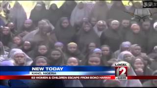 Dozens of Nigerian girls escape Boko Haram [upl. by Mafala941]