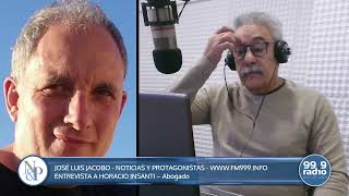 HORACIO INSANTI EN NOTICIAS amp PROTAGONISTAS 17092024 [upl. by Esinehc]