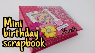 Scrapbook for birthday  Scrapbook for friend  Scrapbook for boyfriend  someone special [upl. by Auqinet]