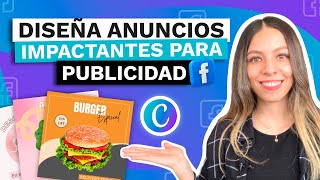 Como usar CANVA para diseñar ANUNCIOS DE FACEBOOK [upl. by Solokin36]