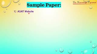 How to Download Allen ASAT 2024 Sample Paper [upl. by Yesteb]