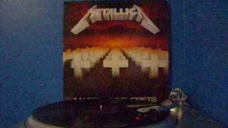 Battery  Metallica VINYL RECORDED [upl. by Kenward]