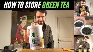 How to Store Your Green Tea  Tea Storage Explained [upl. by Eetnod984]