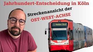 KVB OstWestAchse Die Entscheidung für KÖLN in 2024 [upl. by Nace]